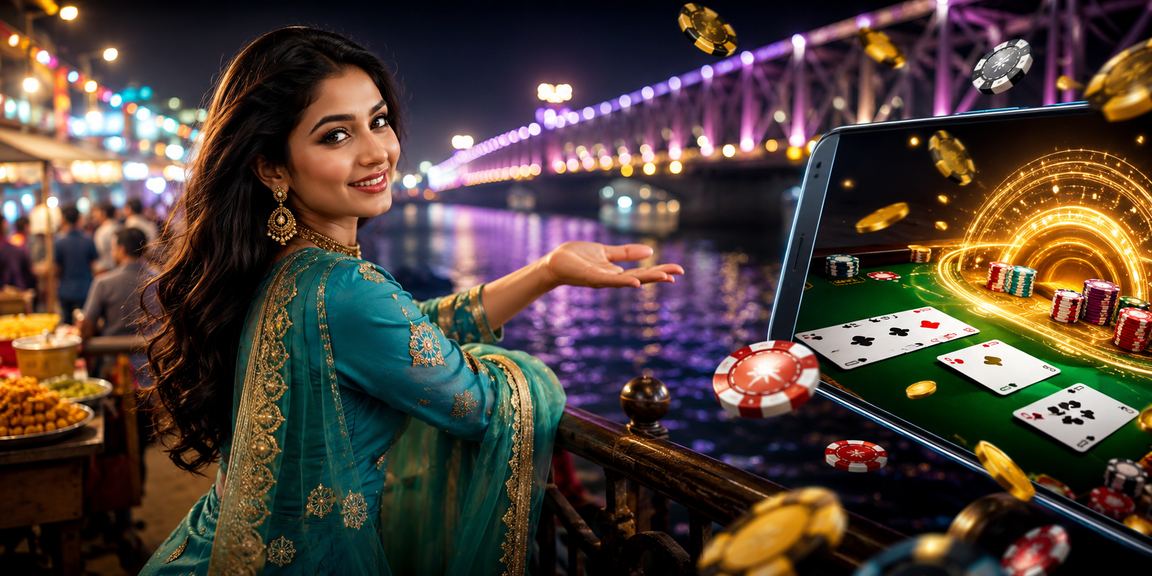 ময়মনসিংহে রাতের বাজারে আনদার বাহার খেলছেন একজন খেলোয়াড়